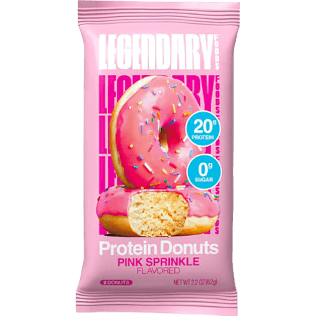 Legendary Protein Donuts - Pink Sprinkle Flavoured